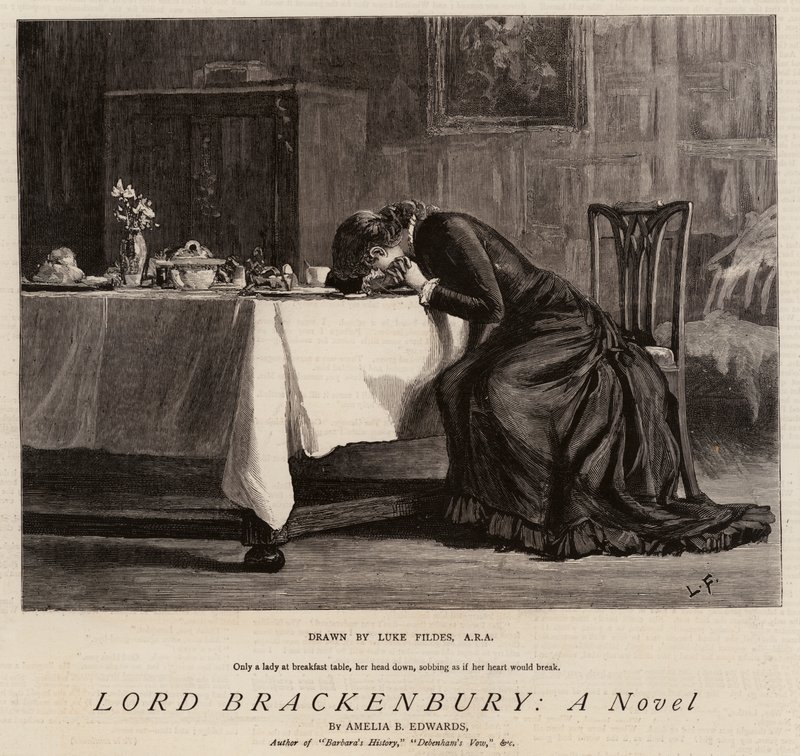 Lord Brackenbury, una novela de Samuel Luke Fildes