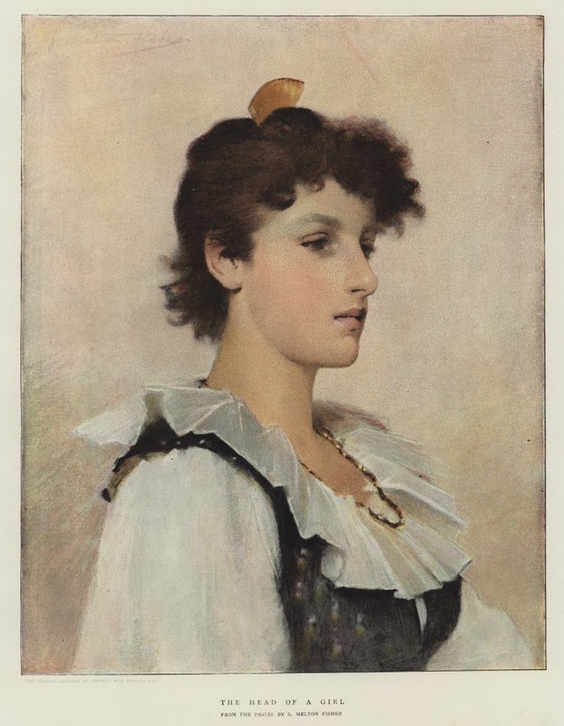La Cabeza de una Chica de Samuel Melton Fisher
