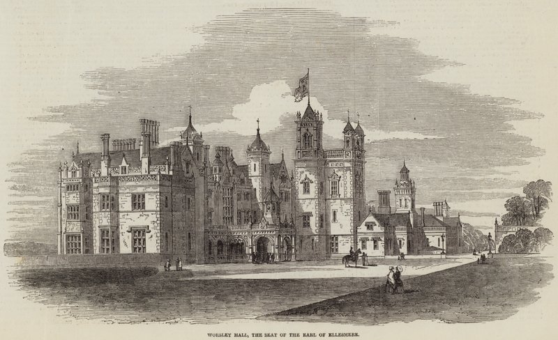 Worsley Hall, la residencia del Conde de Ellesmere de Samuel Read