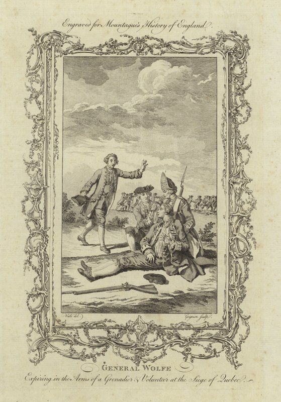 La muerte del General James Wolfe de Samuel Wale