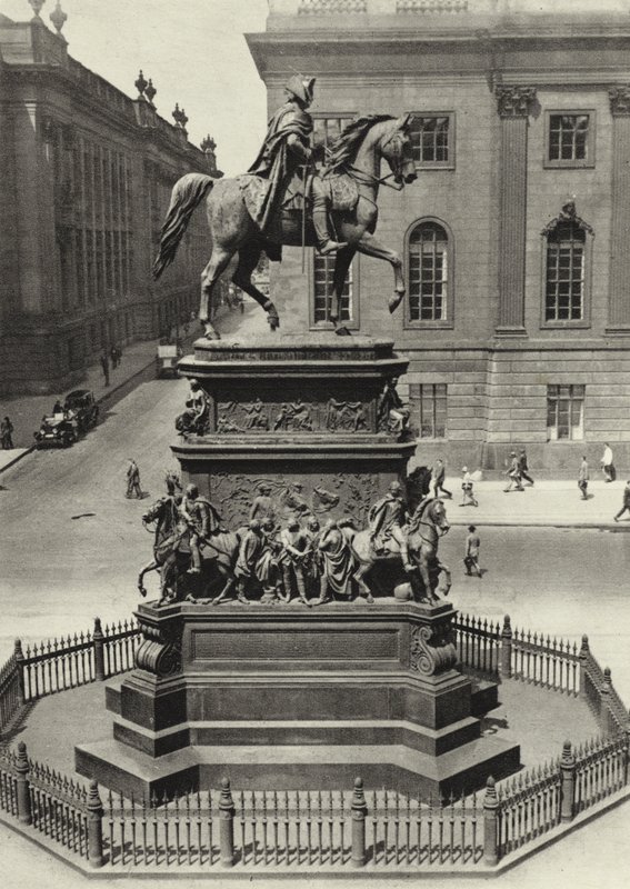 Berlín: Monumento a Federico el Grande de Sasha Stone