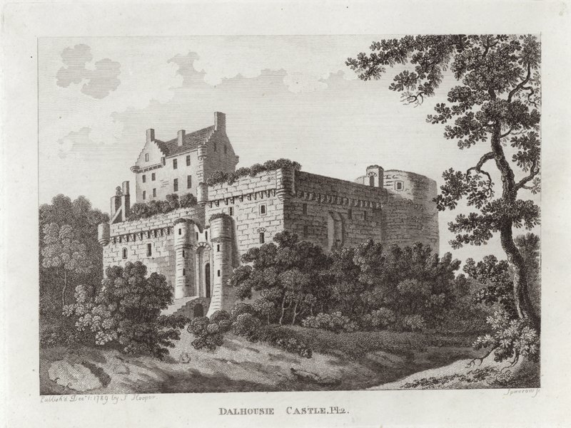 Castillo de Dalhousie de Scottish School