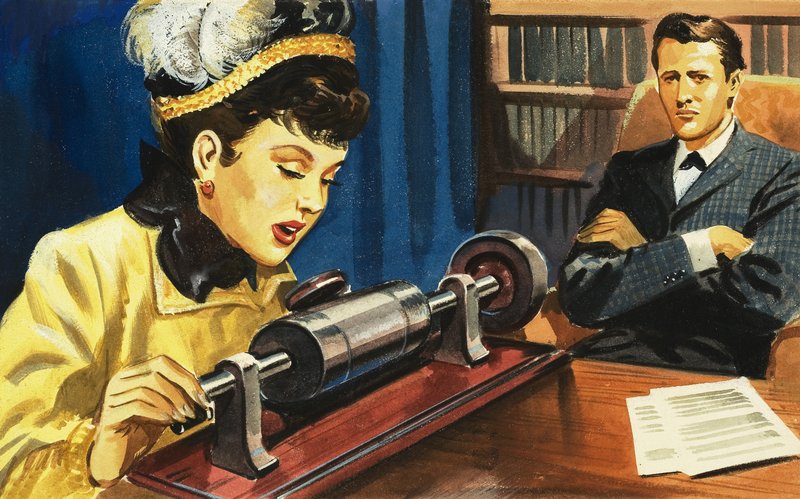 La historia de la comunicación: Del fonógrafo al magnetófono de Selby Donnison