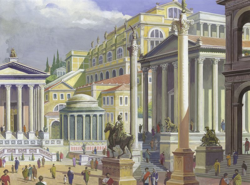 Antigua Roma de Severino Baraldi