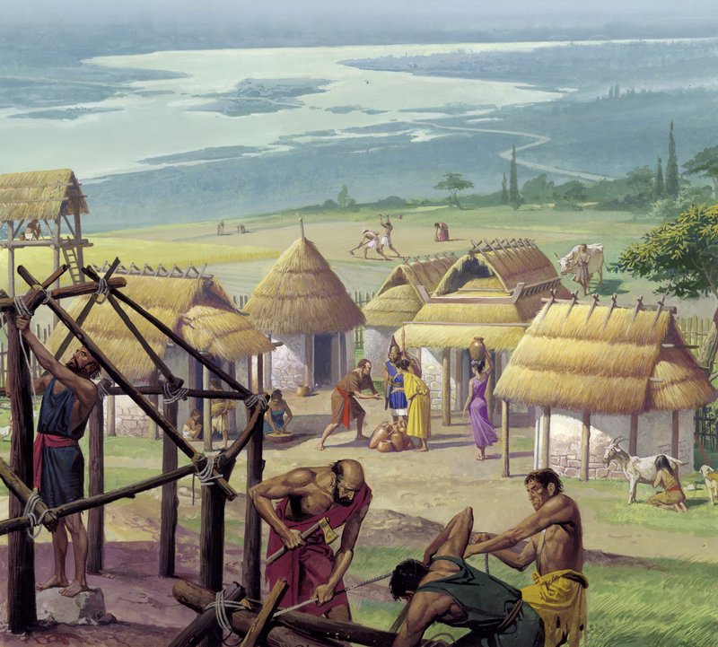 La primitiva ciudad de Roma de Severino Baraldi