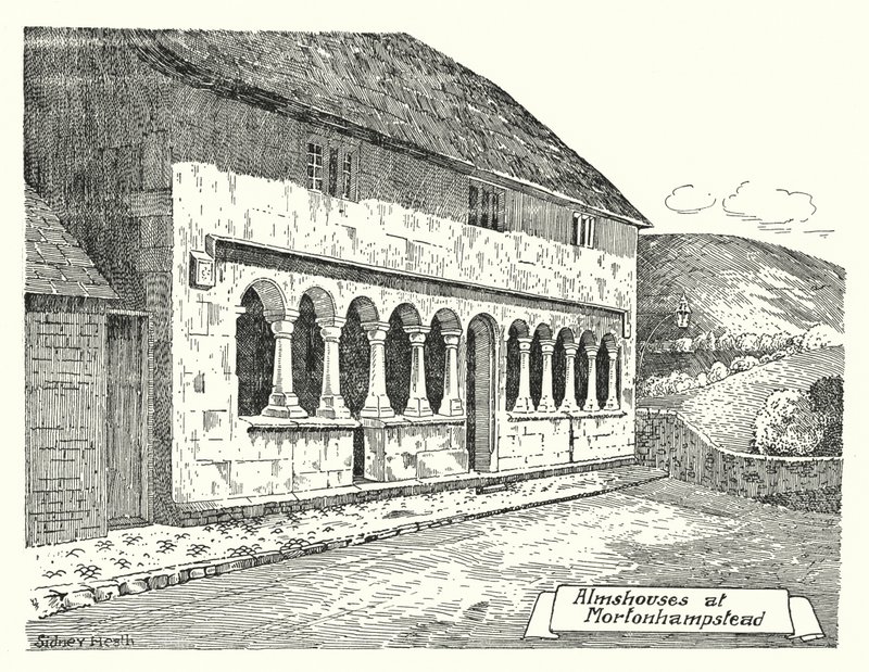 Casas de Beneficencia en Mortonhampstead de Sidney Heath