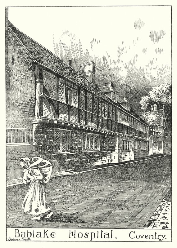 El hospital de Bablake, Coventry de Sidney Heath