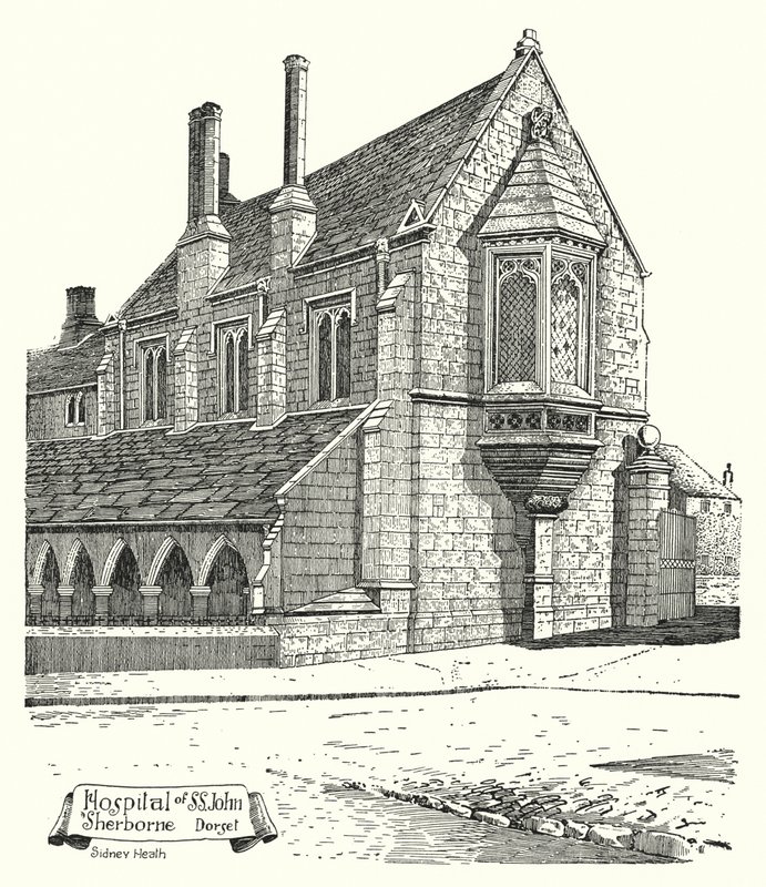 Hospital de San Juan, Sherborne, Dorset de Sidney Heath