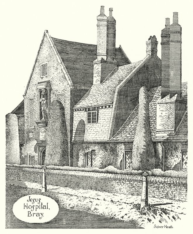 Hospital de Jesús, Bray (grabado) de Sidney Heath