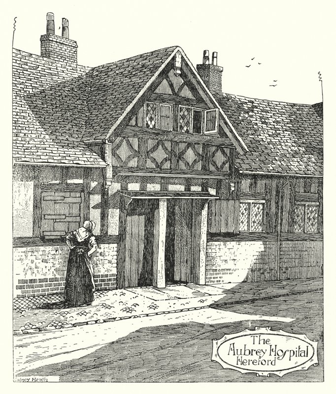 El Hospital Aubrey, Hereford de Sidney Heath