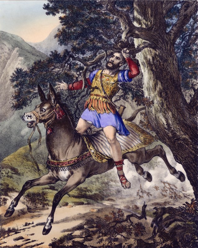 La Muerte de Absalón de Siegfried Detler Bendixen