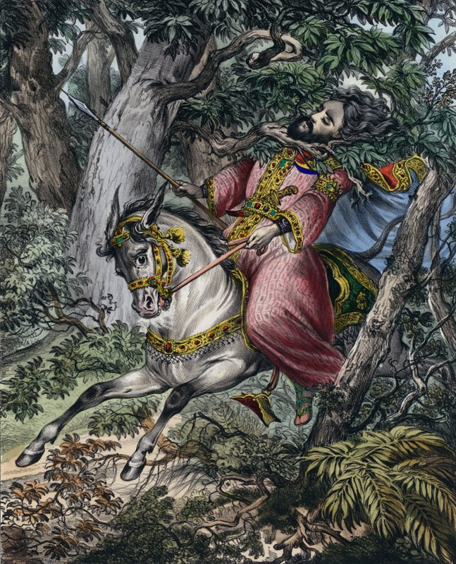La muerte de Absalón de Siegfried Detler Bendixen