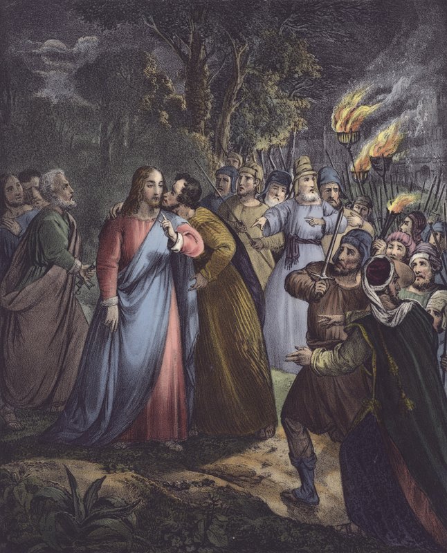 Judas traiciona a su maestro de Siegfried Detler Bendixen
