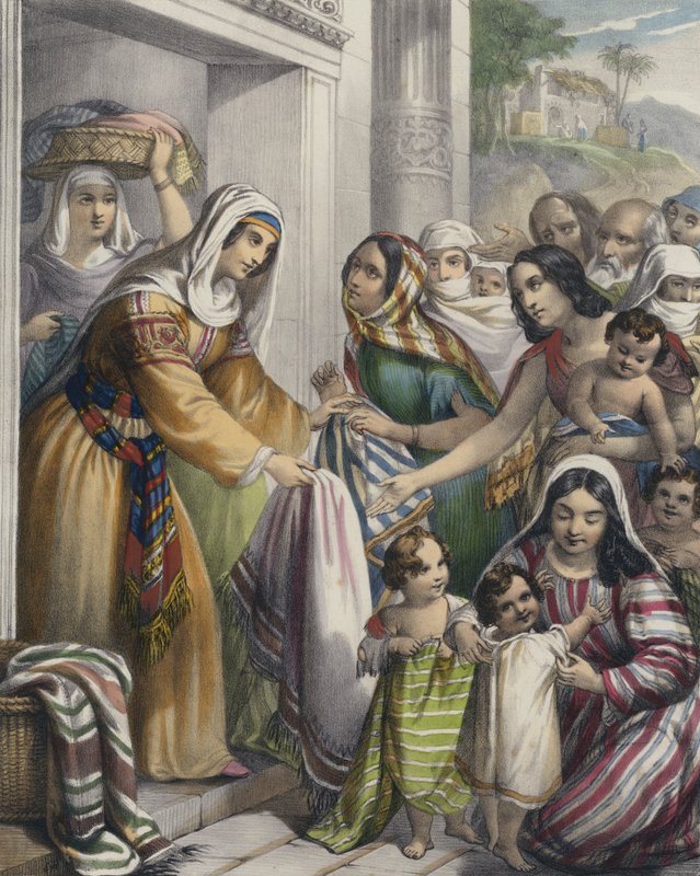 Las buenas obras y limosnas de Tabita de Siegfried Detler Bendixen