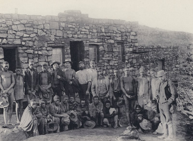 Un Grupo Minero de South African Photographer