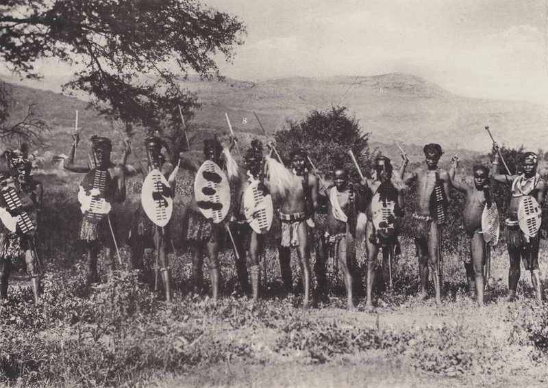Guerreros Kafir de South African Photographer