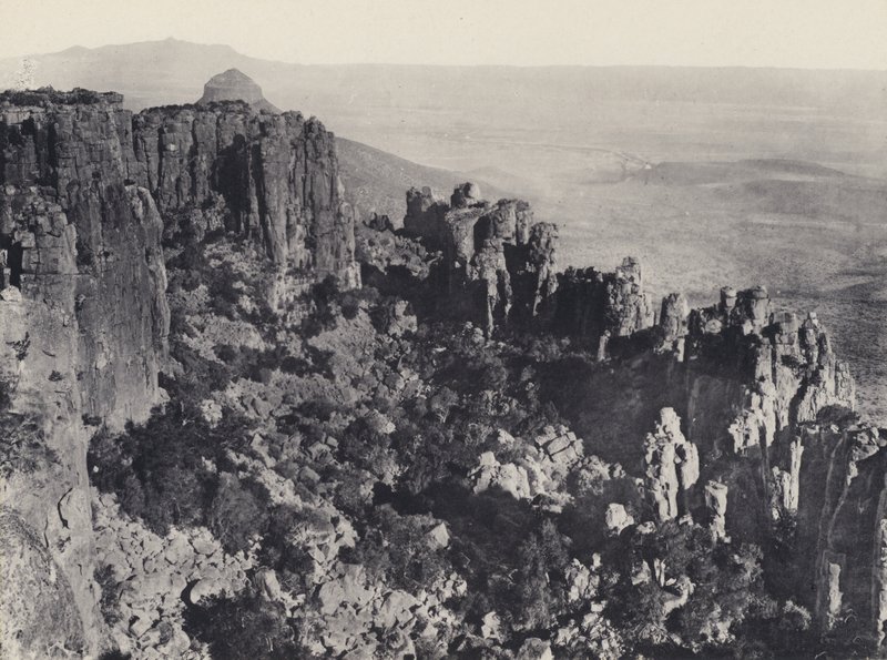 El Valle de la Desolación (foto en blanco y negro) de South African Photographer