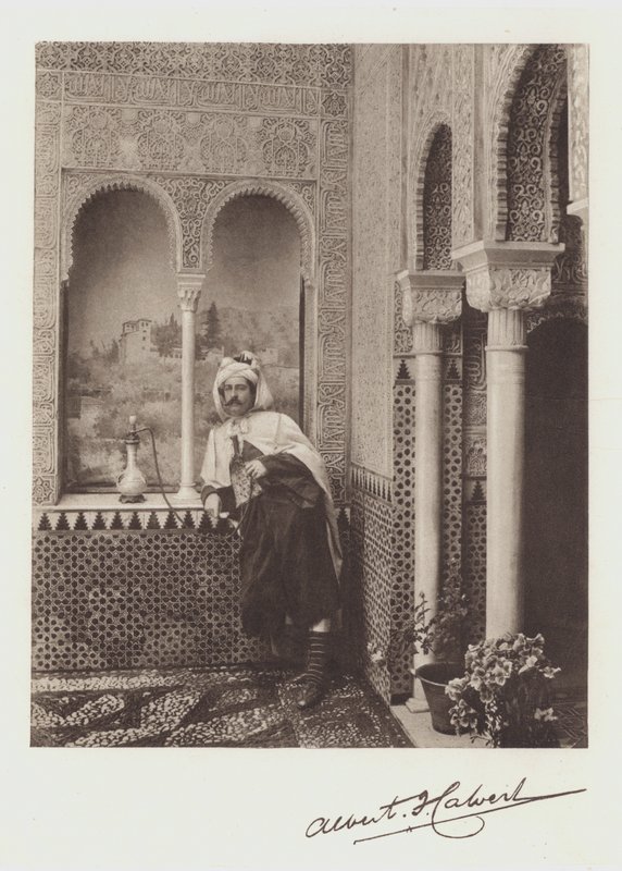 Albert F Calvert, Retrato y Firma de Spanish Photographer