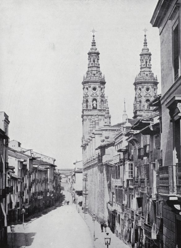 Calle Del Mercado, Logrono (foto b/n) de Spanish Photographer