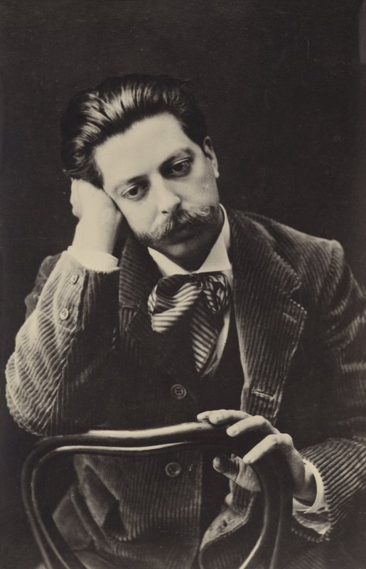 Enrique Granados, pianista y compositor español (1867-1916) de Spanish Photographer