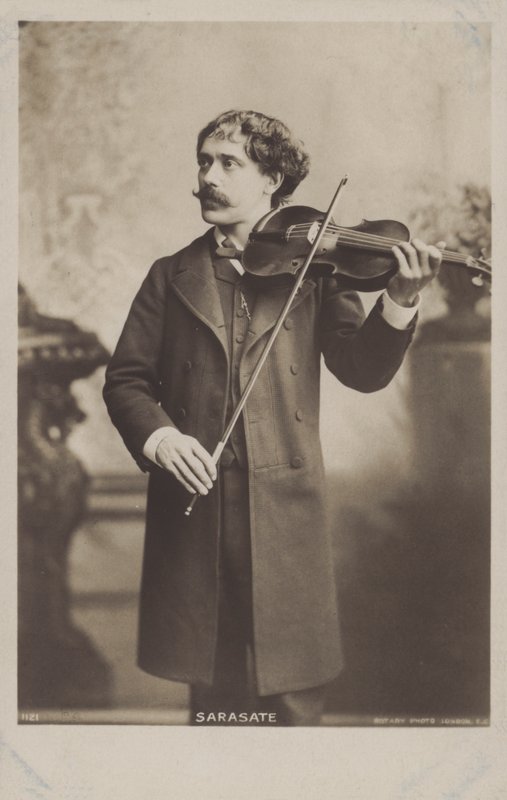 Pablo de Sarasate, violinista y compositor español de Spanish Photographer