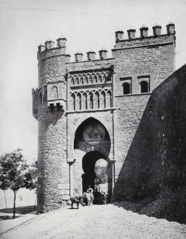 Puerta Del Sol, Toledo (b/w photo) de Spanish Photographer