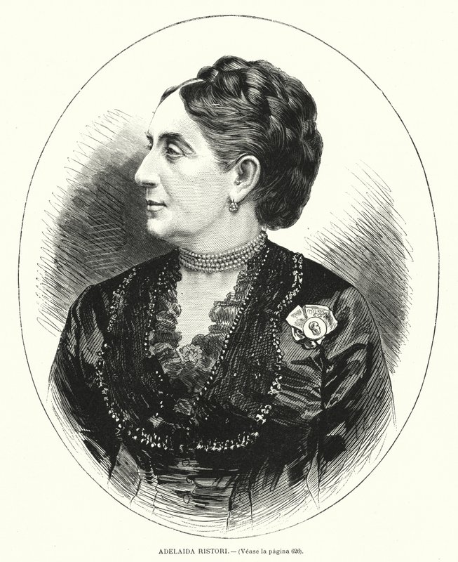Adelaide Ristori, actriz italiana de Spanish School