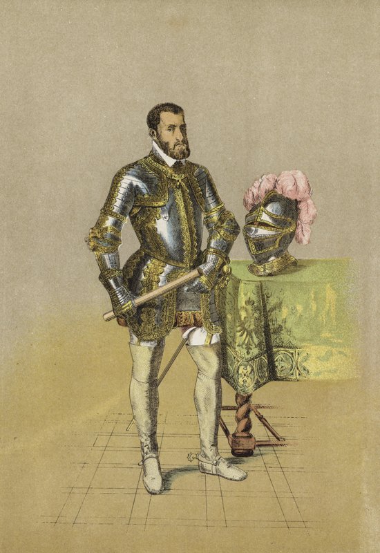 Carlos V, Emperador del Sacro Imperio Romano de Spanish School