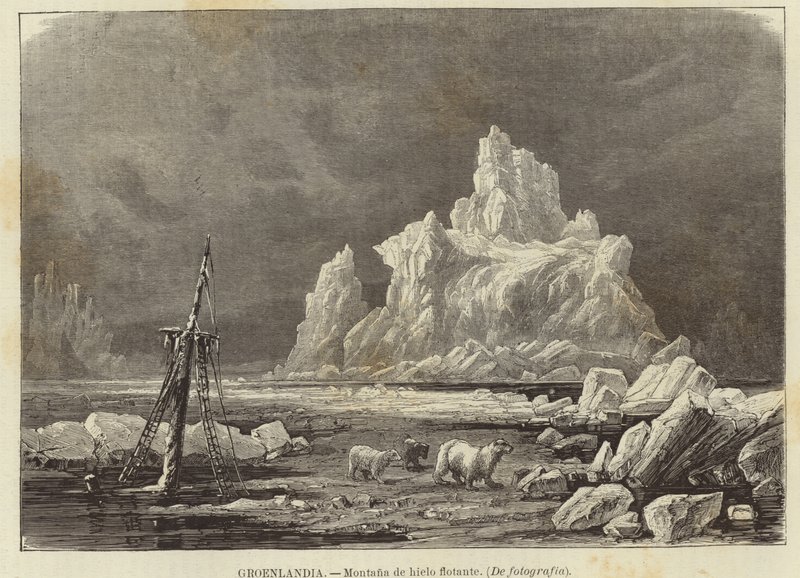 Groenlandia - Montaña de hielo flotante de Spanish School