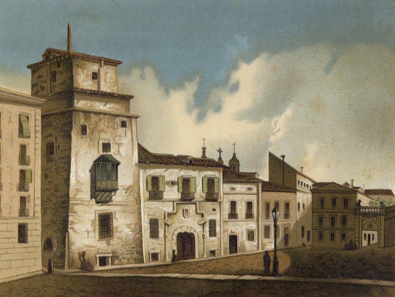 Casa donde Francisco I de Francia fue encarcelado, Madrid, 1525-1526 de Spanish School