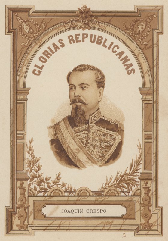Joaquín Crespo, político y soldado venezolano de Spanish School