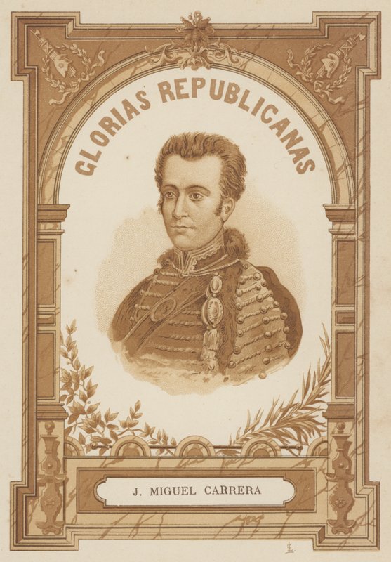 José Miguel Carrera, general y político chileno de Spanish School