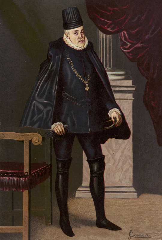 Felipe II, Rey de España de Spanish School