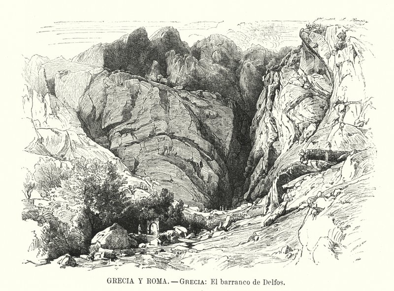 Barranco de Delfos, Grecia de Spanish School