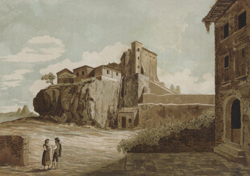 La Roca Tarpeya, Roma de Spanish School