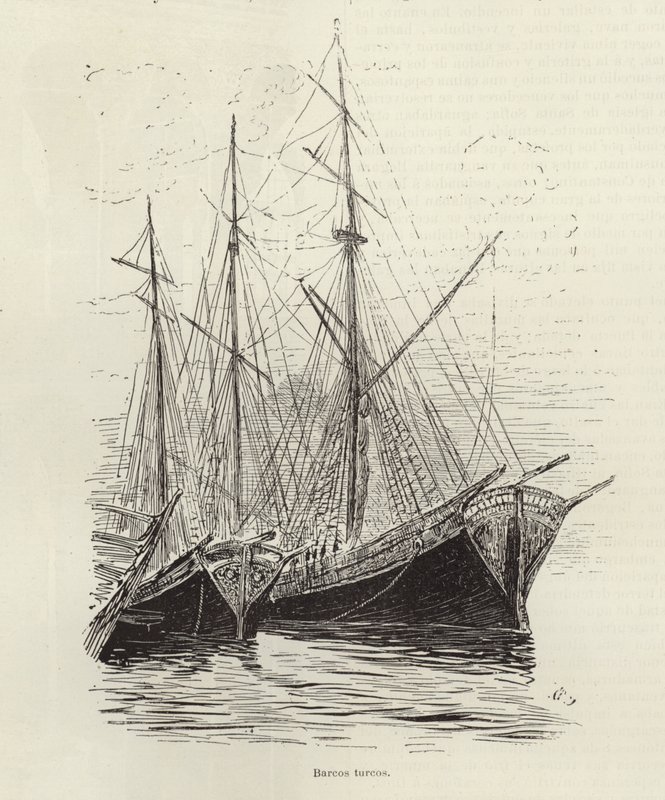 Barcos turcos de Spanish School