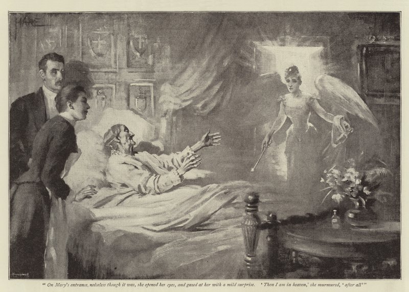 Ilustración para Un paciente difícil, por James Payn de St. George Hare