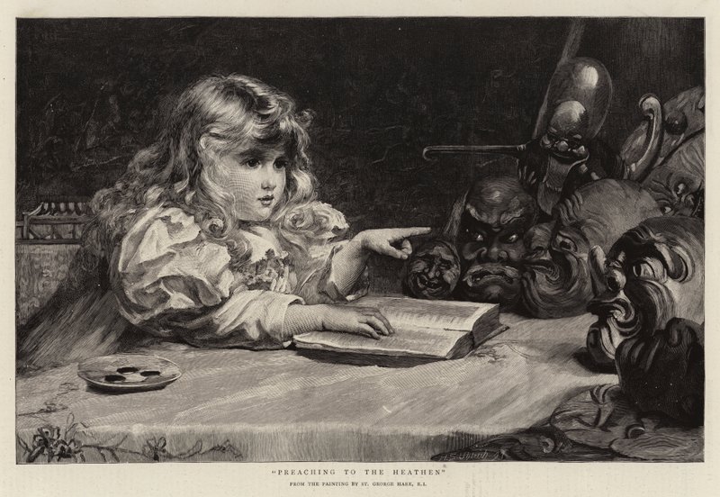 Predicando a los Paganos de St. George Hare