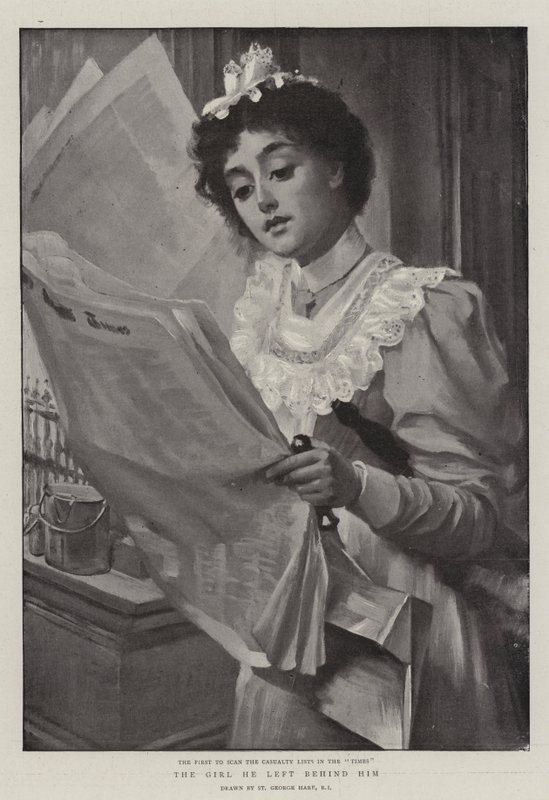 La Chica que dejó atrás de St. George Hare
