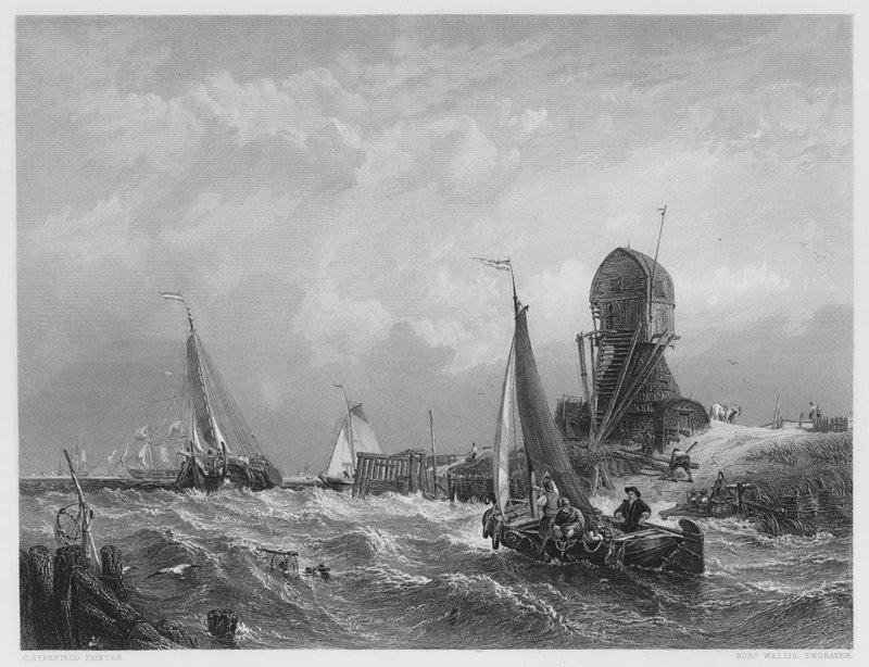 El Escalda, Isla de Texel, de la Galería Vernon de Stanfield