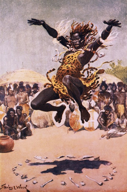 Danza tribal de Stanley L. Wood