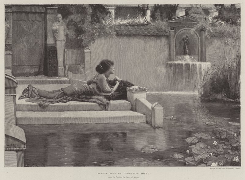 Belleza nacida del sonido murmurante de Stuart G. Davis
