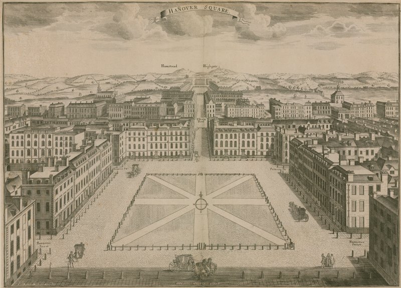 Plaza Hanover, Londres de Sutton Nicholls