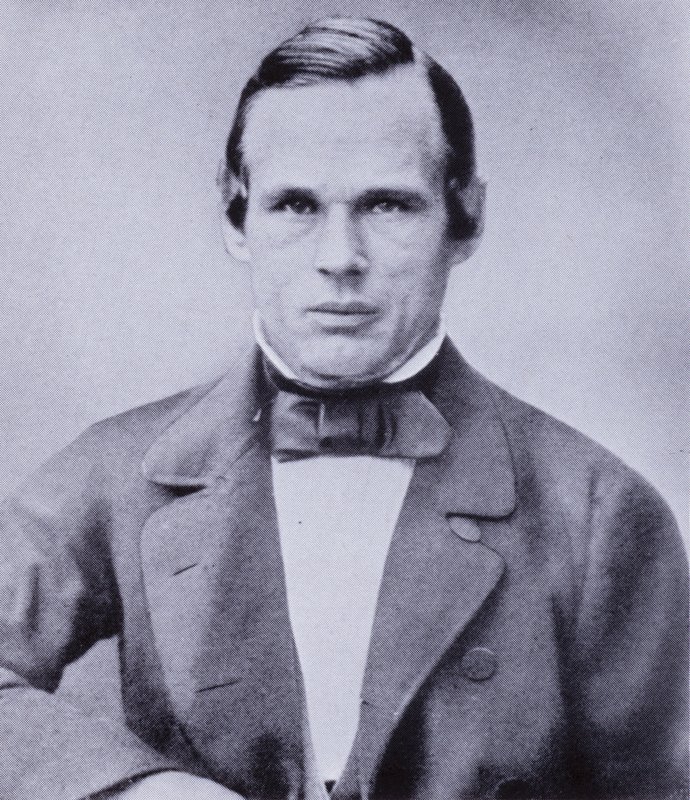 Anders Jonas Ångström, físico y astrónomo sueco destacado en el desarrollo de la espectroscopía (foto en b/n) de Swedish Photographer