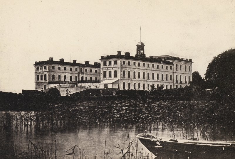 Suecia: Sodermanland, Tullgarns Slott (fotografía en b/n) de Swedish Photographer