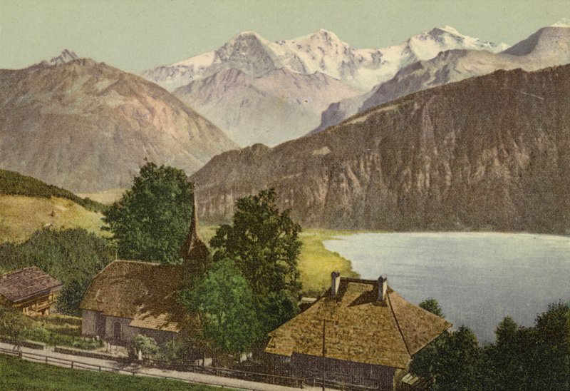 Berner Oberland: Beatenberg (foto a color) de Swiss Photographer