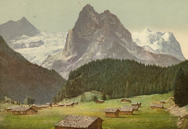 Berner Oberland: Rosenlaui (foto a color) de Swiss Photographer
