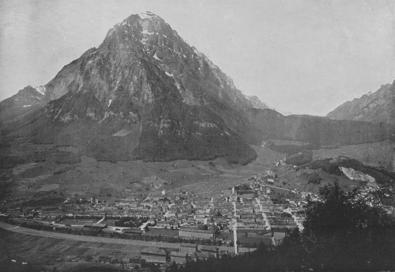 Glaris, Vista general y el Glaernisch de Swiss Photographer