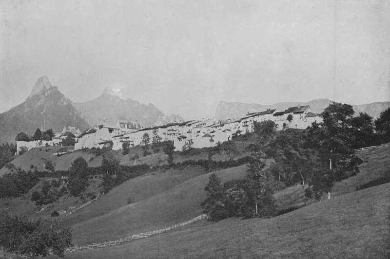 Gruyere (foto en b/n) de Swiss Photographer