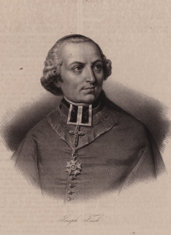 Cardenal Joseph Fesch, diplomático francés y Príncipe de Francia de Swiss School